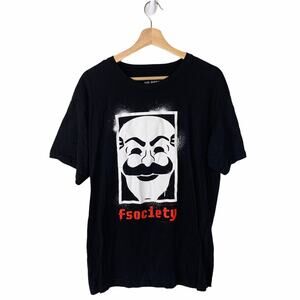 Mr. Robot F Society T-Shirt Large